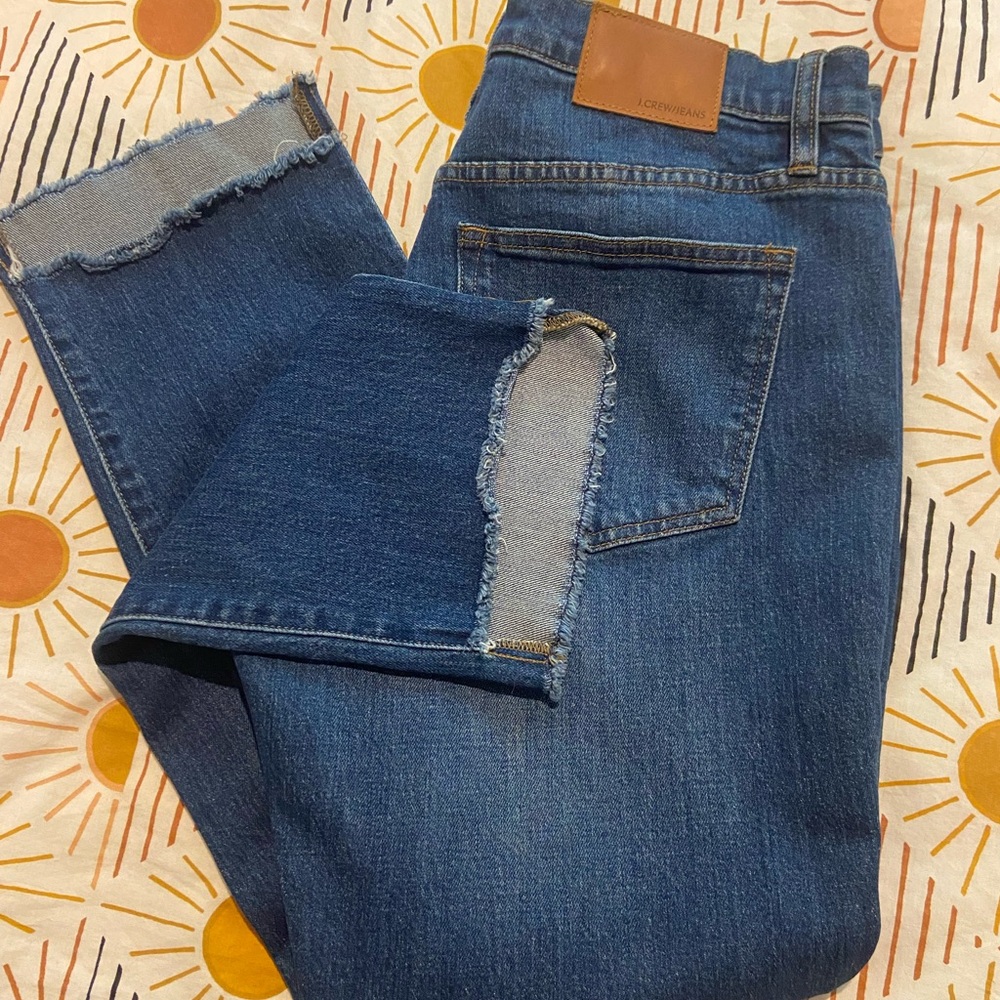 Jcrew slim broken-in boy friend jeans